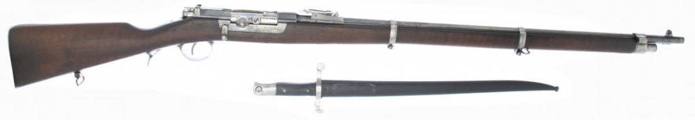 Puška opakovací Steyr M1886 Kropatschek 8x60R - KOMISE č.2