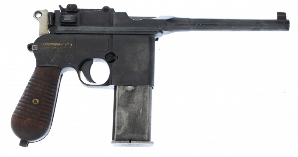 Pistole samočinná Mauser C96-712 