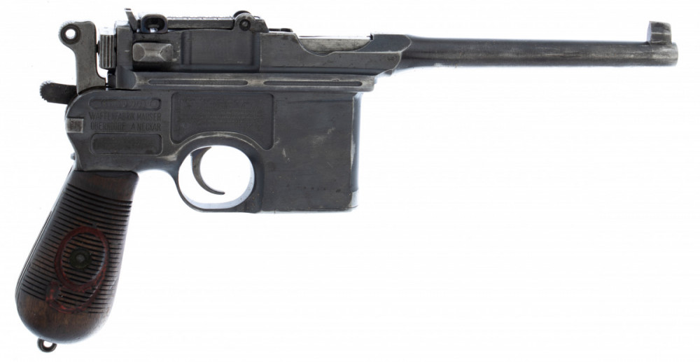 Pistole samonabíjecí Mauser C96 + pažba - 9mm Luger - KOMISE č.2