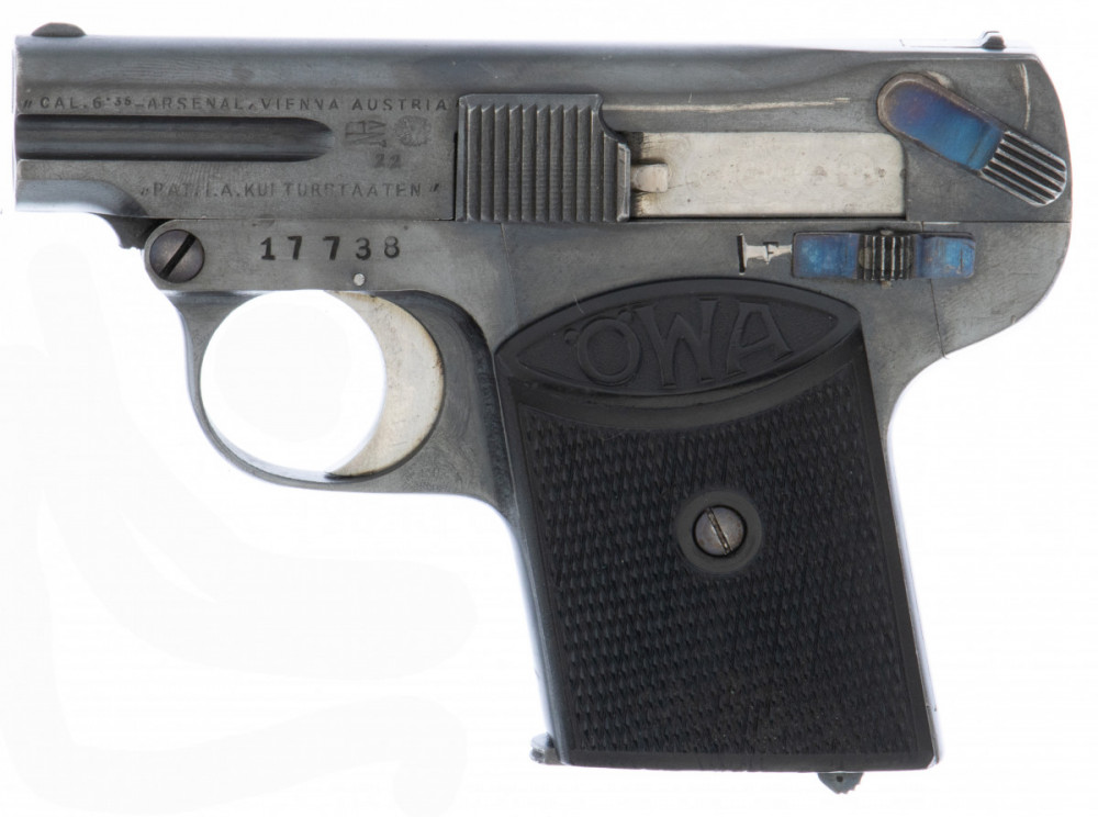 Pistole samonabíjecí ÖWA - 6,35 Browning