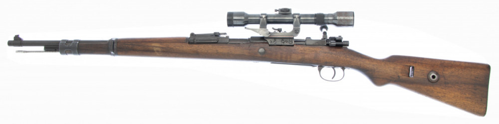 Puška opakovací Mauser K98 - Sniper č.1