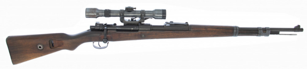Puška opakovací Mauser K98 - Sniper č.2