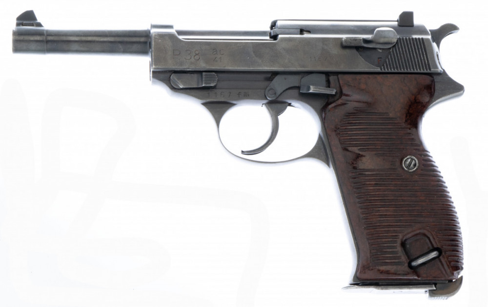 Pistole samonabíjecí Walther P38 č.1