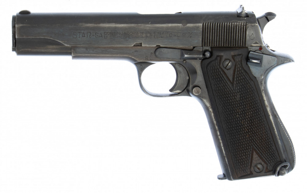 Pistole samonabíjecí STAR B - 9mm Luger č.1
