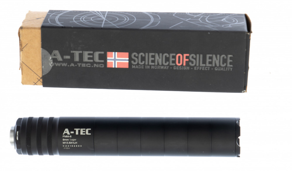 Tlumič hluku A-TEC PMM-6 - 13,5x1mm LH - KOMISE č.1