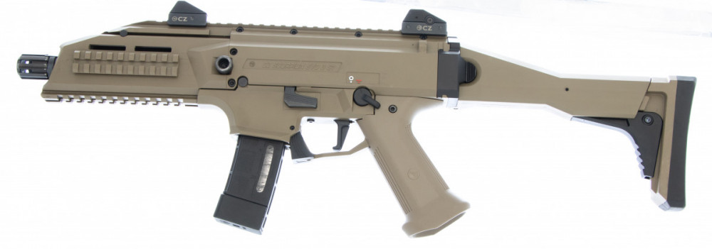 Samonabíjecí pistole CZ Scorpion EVO3 S1 FDE - KOMISE č.1