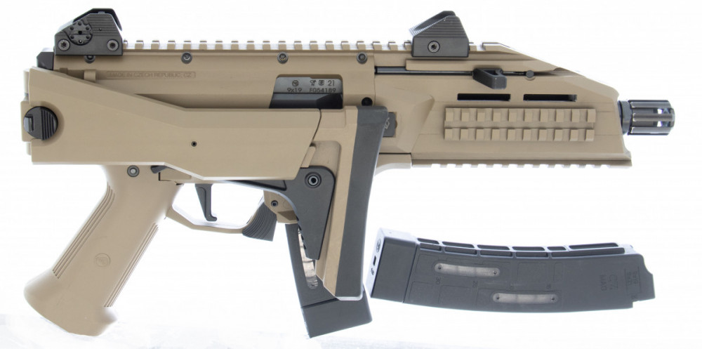 Samonabíjecí pistole CZ Scorpion EVO3 S1 FDE - KOMISE č.2