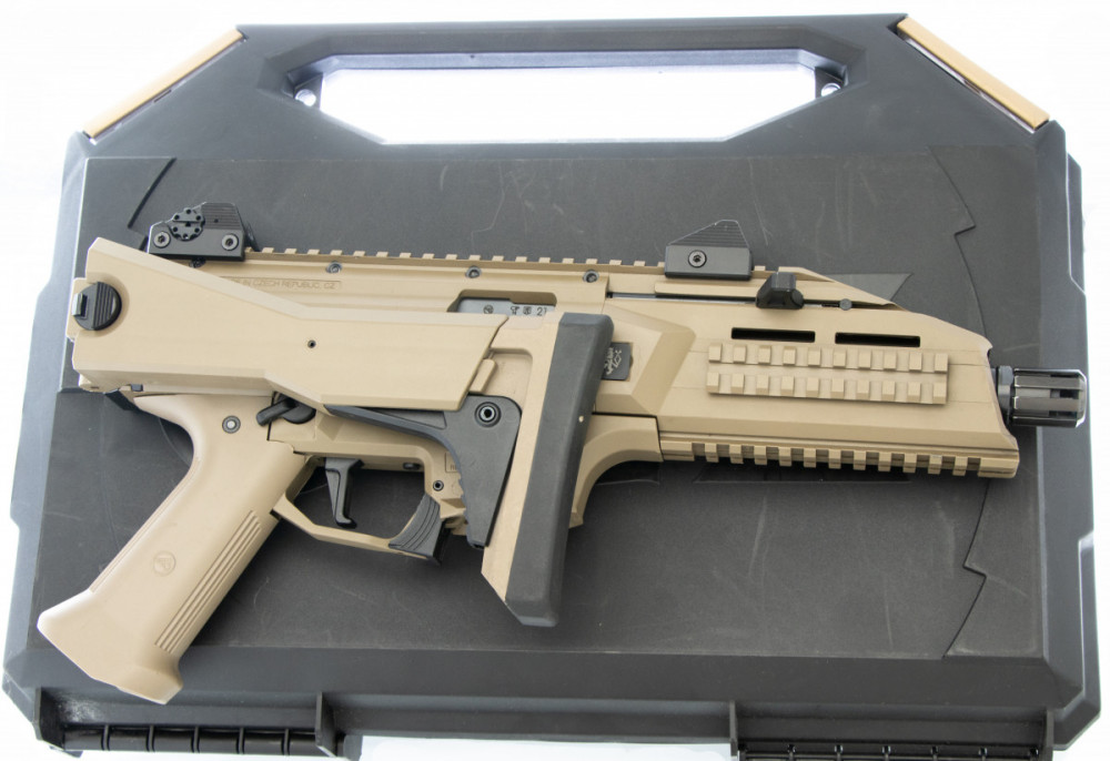 Samonabíjecí pistole CZ Scorpion EVO3 S1 FDE - KOMISE č.3