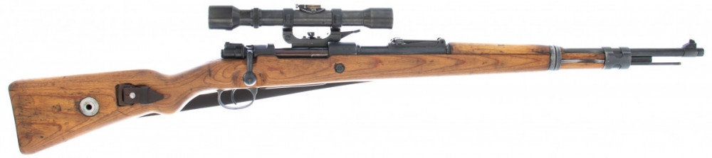 Puška Mauser K98 s optikou - KOMISE č.2