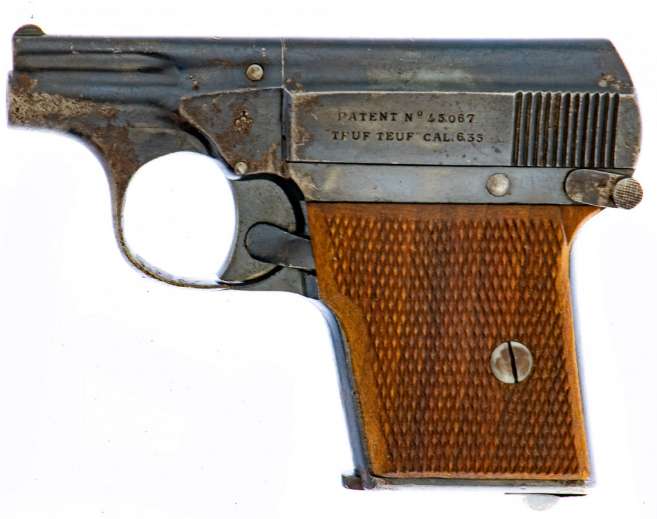Pistole samonabíjecí Teuf Teuf - 6,35 mm č.1