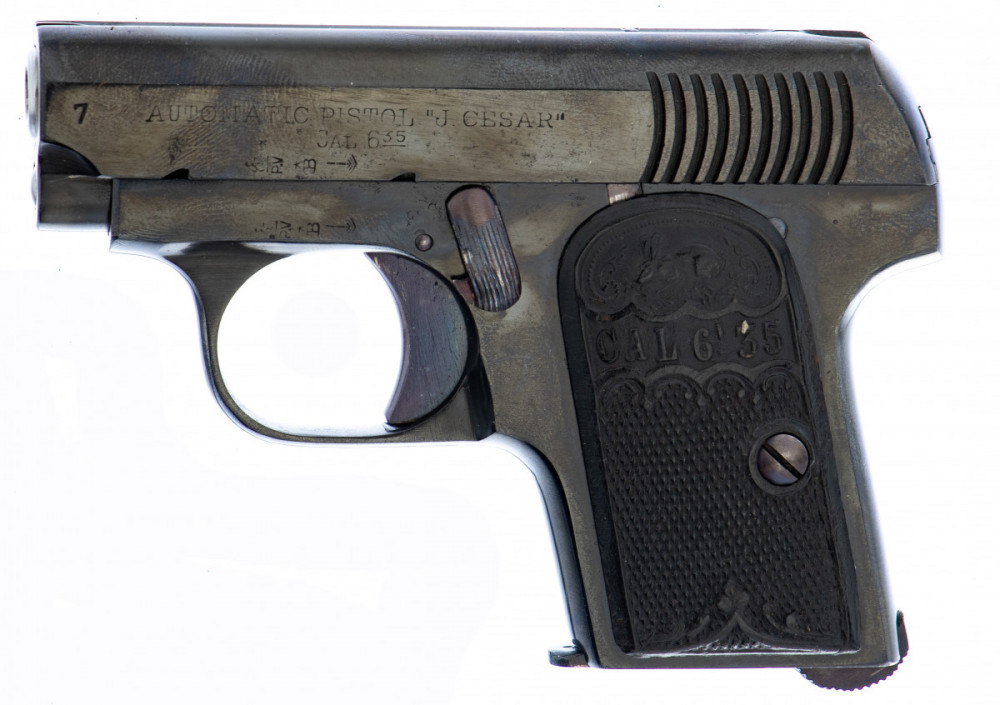 Pistole samonabíjecí J. Cesar - 6,35 mm