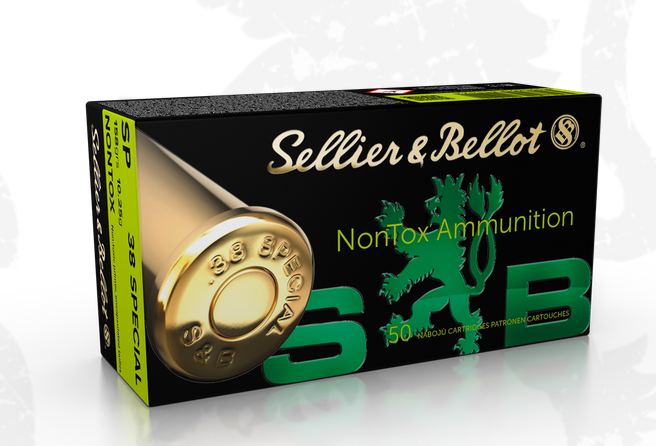 Náboje .38 Special SP Nontox Sellier & Bellot