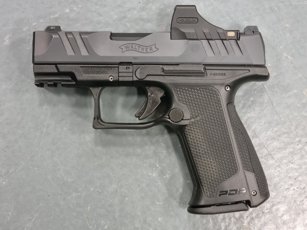 Pistole samonabíjecí Walther PDP F 3,5" s kolimátorem - KOMISE