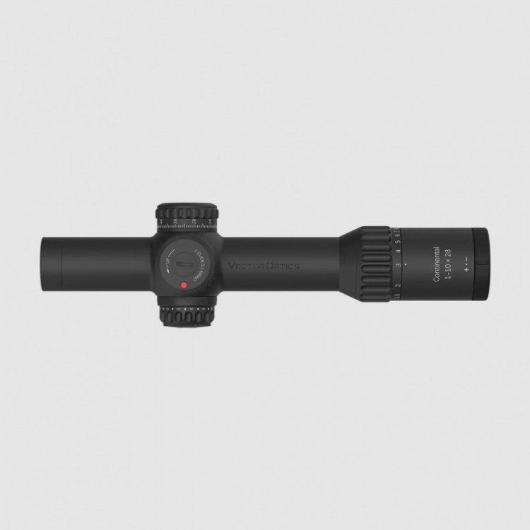 Puškohled VECTOR CONTINENTAL X10 1-10x28 ED FFP RAD-C č.5