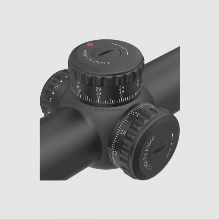 Puškohled VECTOR CONTINENTAL X10 1-10x28 ED FFP RAD-C č.8