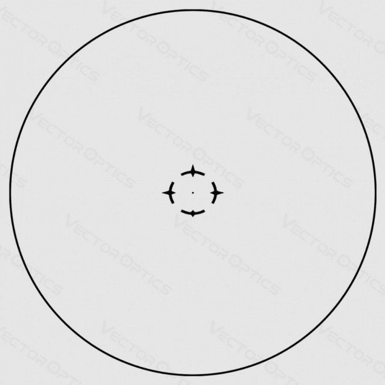 Zaměřovač Vector PARAGON 1X16 MICRO PRISM SCOPE č.6