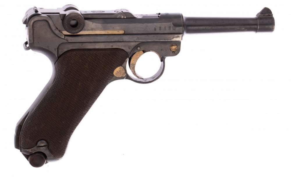 Pistole samonabíjecí DWM P.08 s pouzdrem - KOMISE č.2
