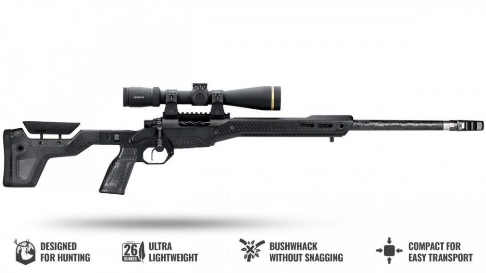 MDT Chassis HNT-26 / Remington700 SA RH Folding Non-ARCA / BCF č.4