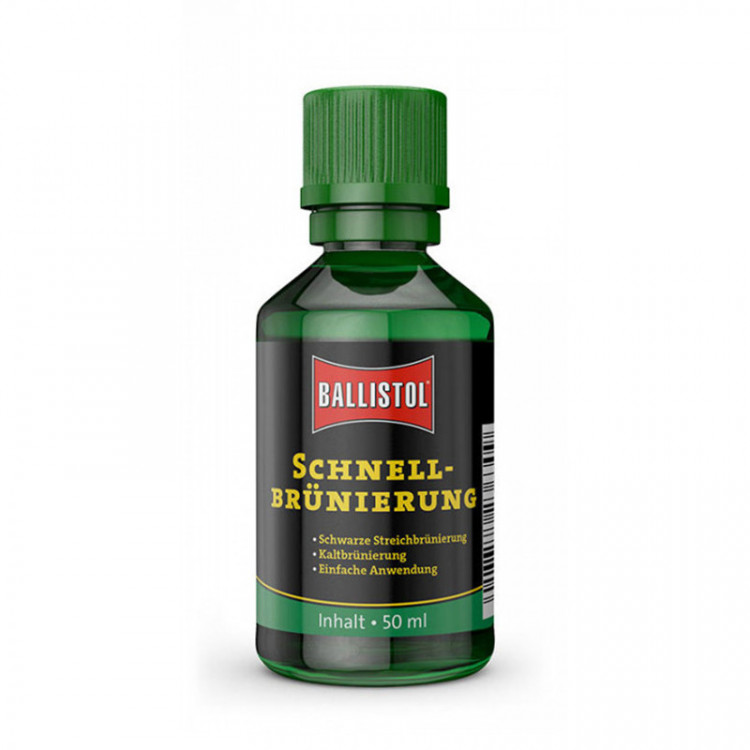 Černidlo na zbraně BALLISTOL KLEVER QUICKBROWNING 50ML č.1