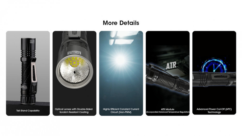 Svítilna NITECORE EDC31 - 3500 lm č.13