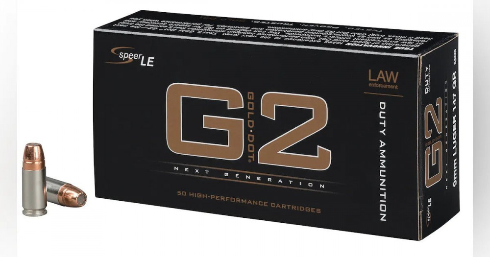 Náboje Speer Duty G2 9mm Luger Gold Dot HP 147gr