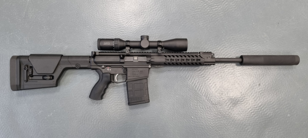 Puška samonabíjecí Luvo Arms LA-110 A2 s příslušenstvím - KOMISE č.2