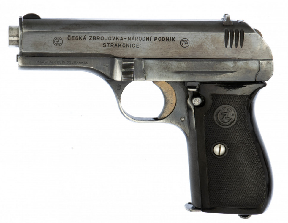 Pistole samonabíjecí ČZ vz. 27 - KOMISE č.1
