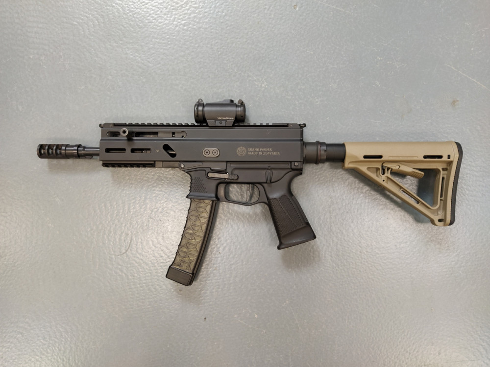 Pistole samonabíjecí Grand Power Stribog SP9A3 - KOMISE č.1