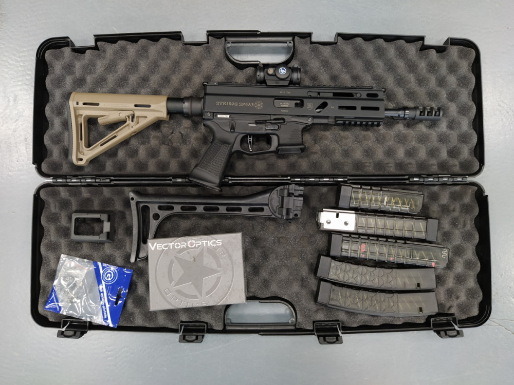 Pistole samonabíjecí Grand Power Stribog SP9A3 - KOMISE č.3