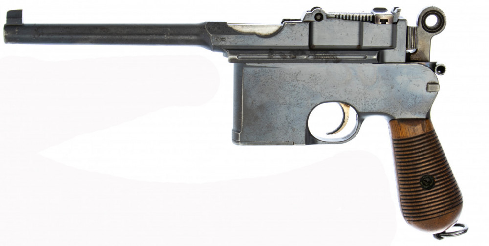 Pistole samonabíjecí Mauser C96 + pažba - KOMISE č.1