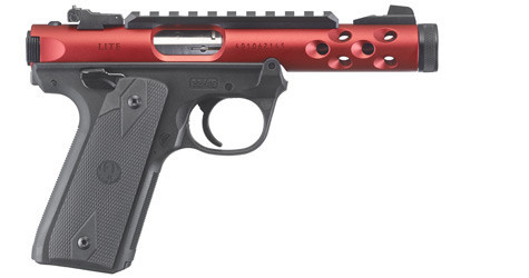 Pistole samonabíjecí Ruger MkIV 22/45 Lite - RED č.1