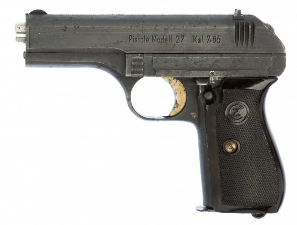 Pistole samonabíjecí ČZ vz. 27 - Waa76 č.1