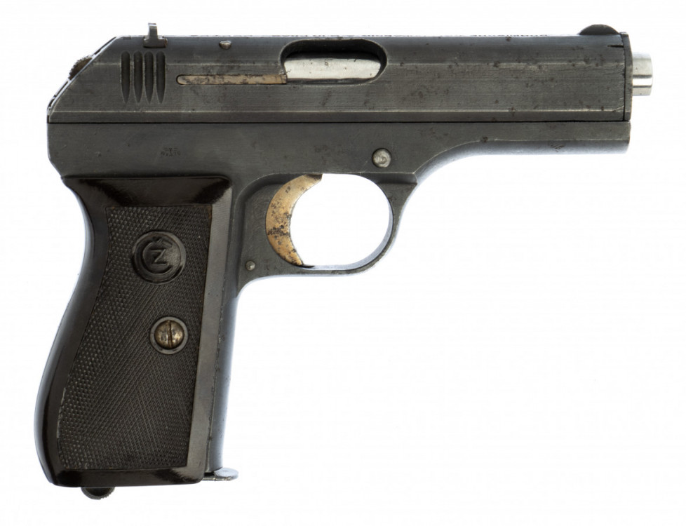 Pistole samonabíjecí ČZ vz. 27 - Waa76 č.2