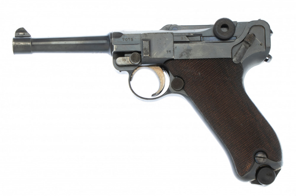 Pistole samonabíjecí DWM P.08 s pouzdrem - KOMISE
