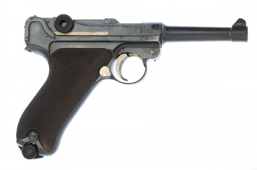 Pistole samonabíjecí DWM P.08 s pouzdrem - KOMISE č.2
