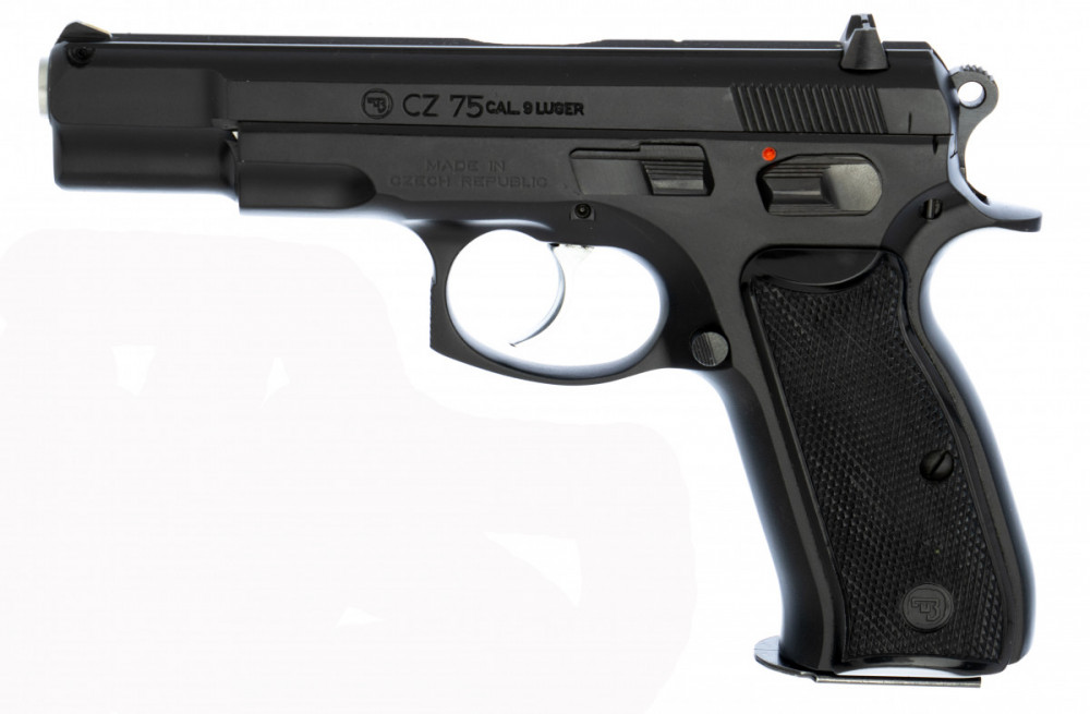 Pistole samonabíjecí CZ 75 č.1