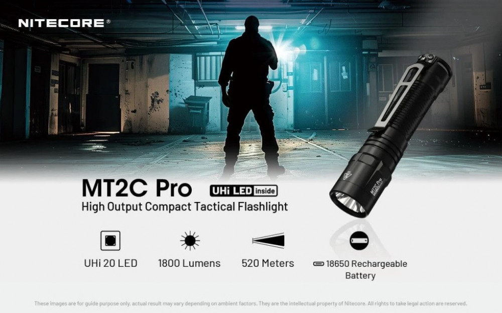 Svítilna NITECORE MT2C PRO - 1800 lm č.6