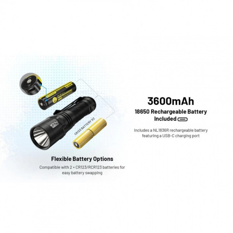 Svítilna NITECORE MT2C PRO - 1800 lm č.10