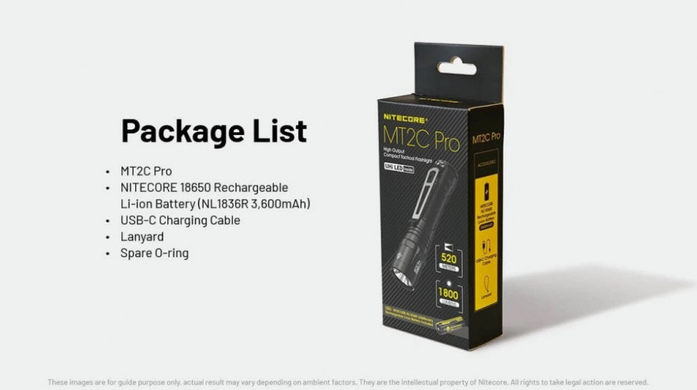Svítilna NITECORE MT2C PRO - 1800 lm č.19