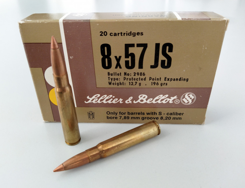 Náboje 8x57 JS Sellier & Bellot HPC - 196 grs č.1