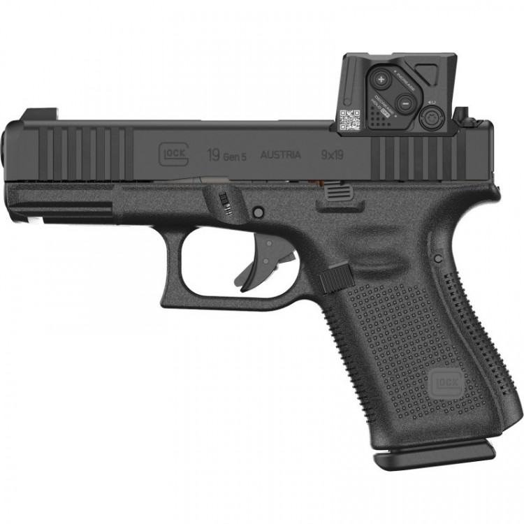 Pistole samonabíjecí Glock 19 Gen 5 A-CUT + Aimpoint COA