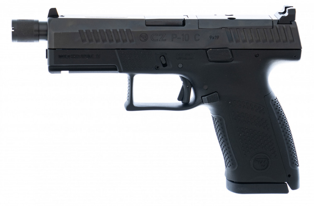Samonabíjecí pistole CZ P-10 C OR+SR - KOMISE