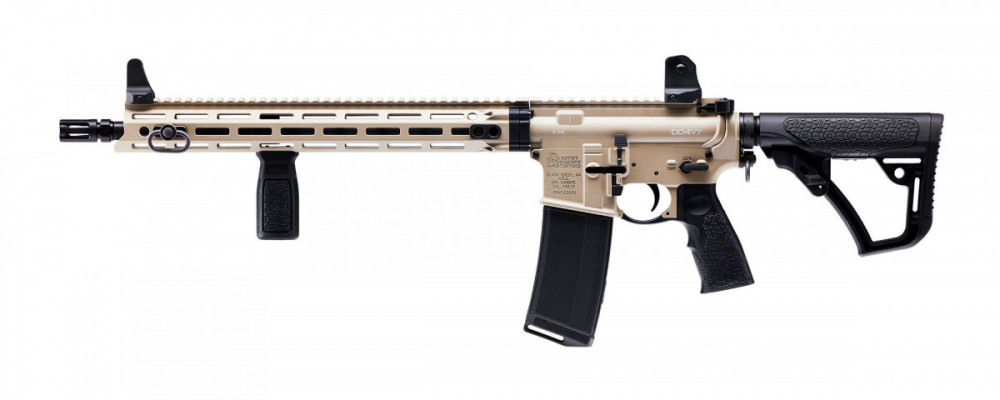 Samonabíjecí puška Daniel Defense – DDM4 V7 M-lok 16" cal .223 rem - Desert Sage