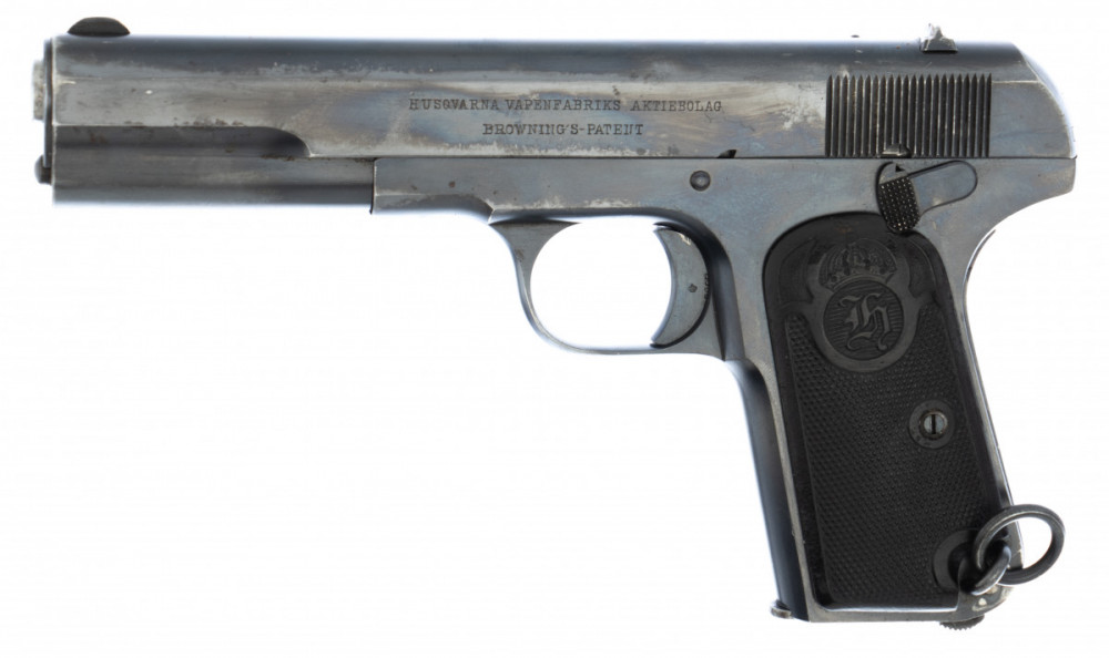 Pistole HUSQVARNA M1907 - KOMISE