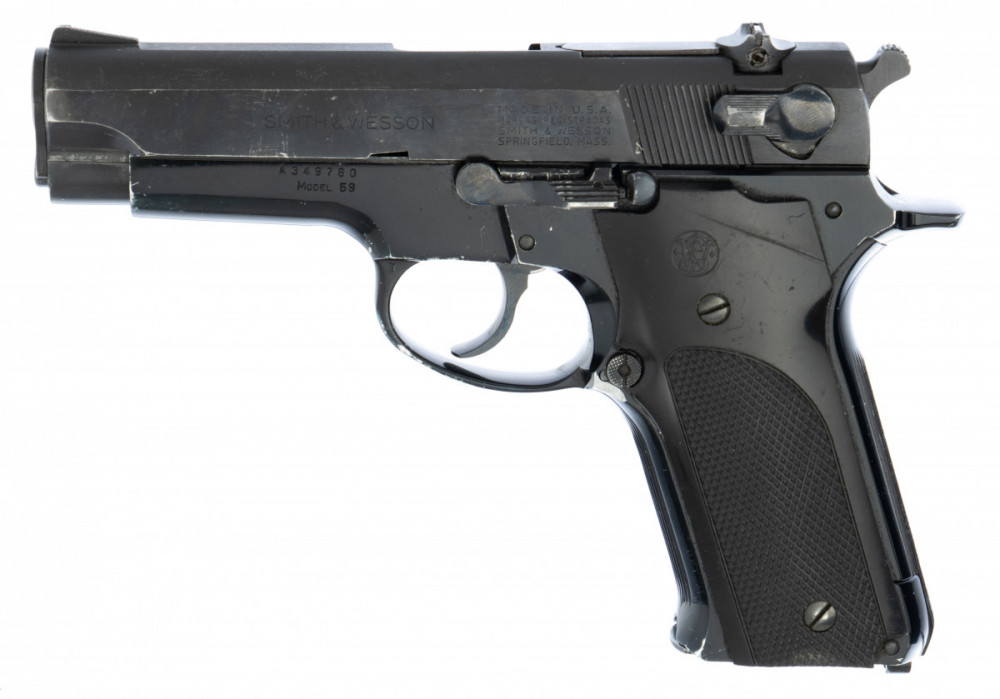 Pistole samonabíjecí Smith & Wesson 59 č.1