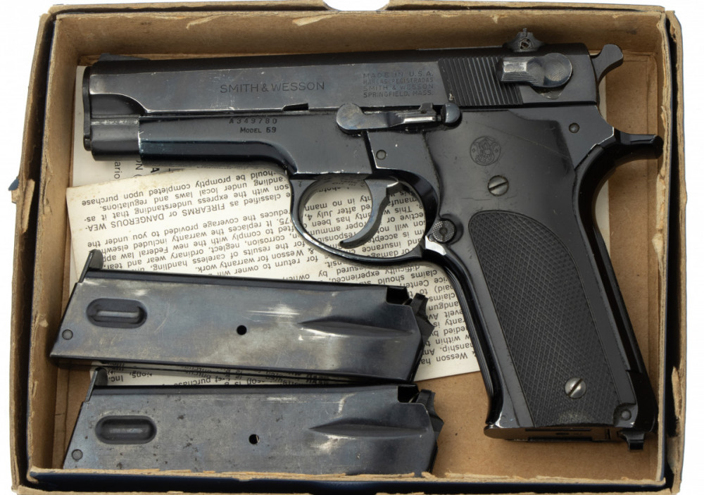 Pistole samonabíjecí Smith & Wesson 59 č.3