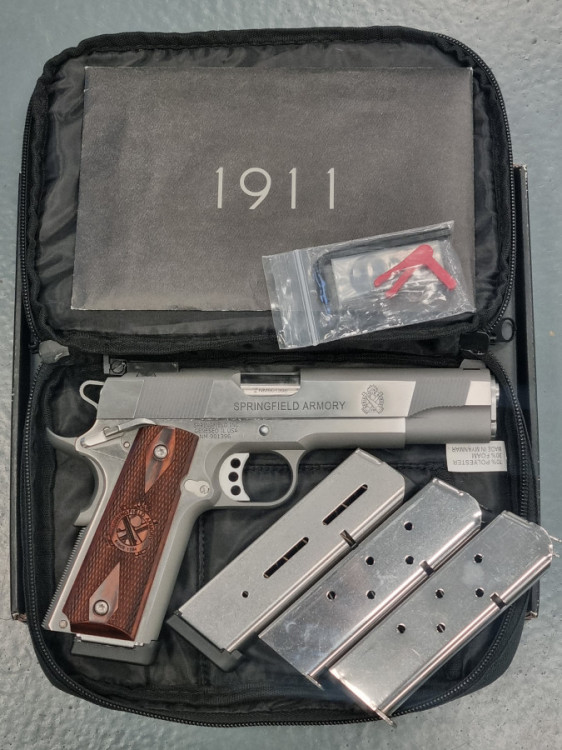 Pistole samonabíjecí Springfield Armory 1911 A1 - KOMISE č.3