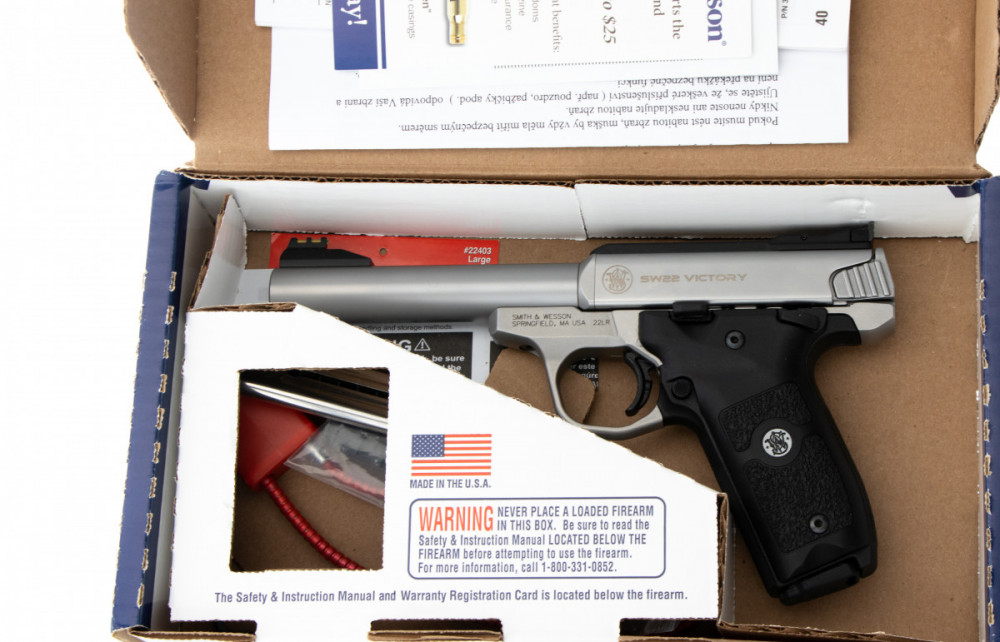 Pistole samonabíjecí Smith & Wesson SW22 Victory - KOMISE č.3
