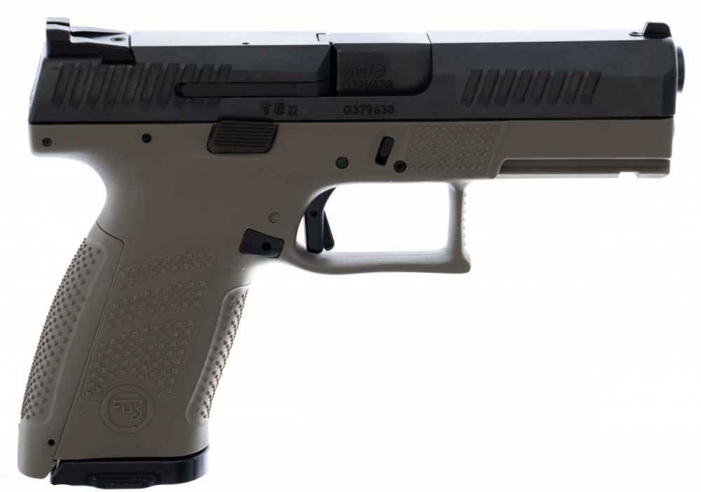 Samonabíjecí pistole CZ P-10 C FDE - KOMISE č.2