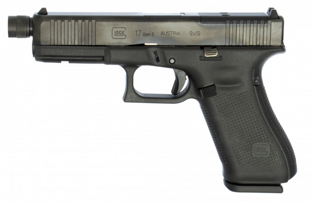 Pistole samonabíjecí Glock 17 Gen5 MOS TB - KOMISE